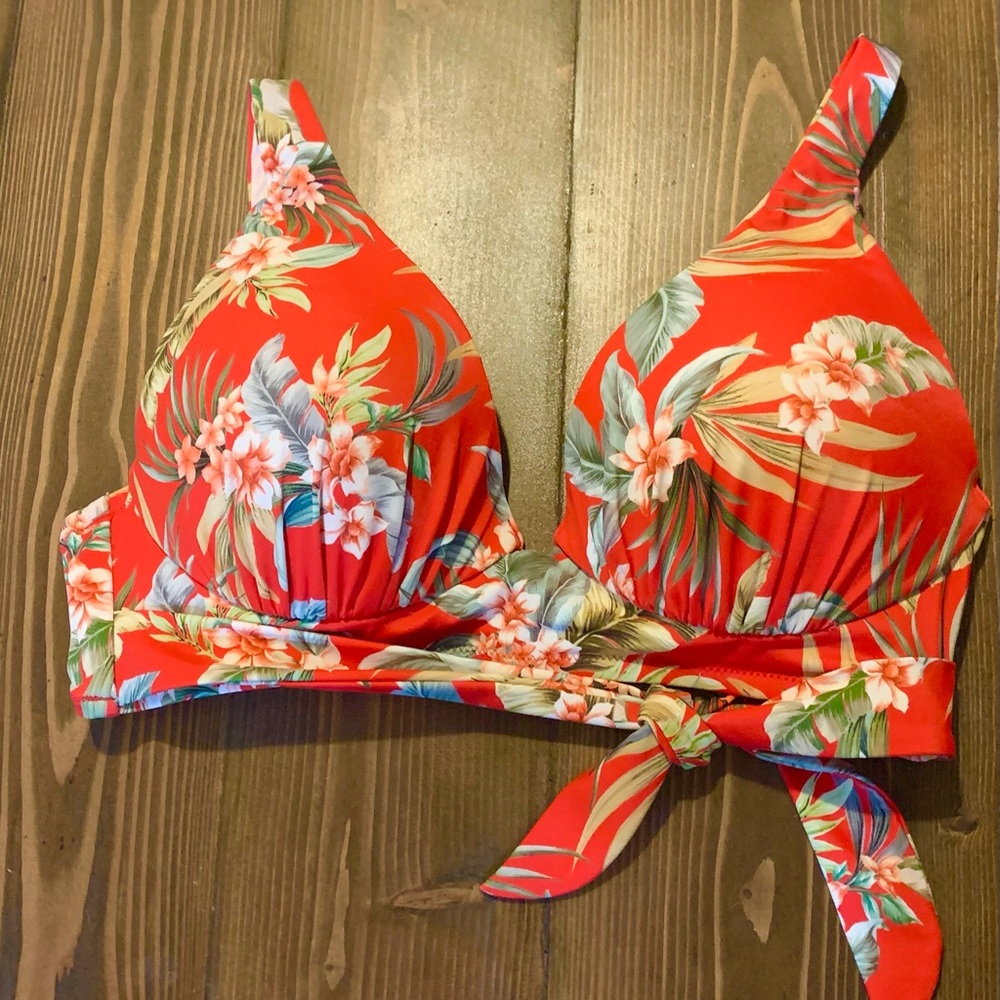 Floral Bikini Top